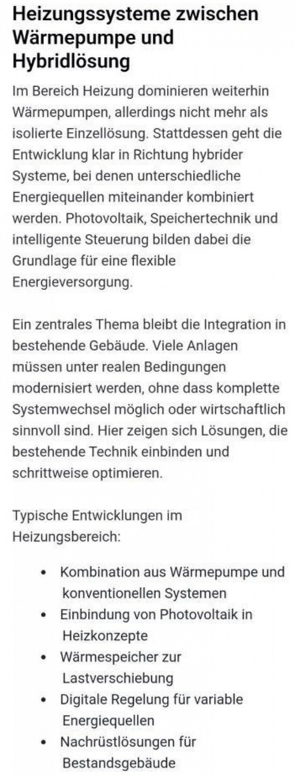 HYBRIDHEIZUNG